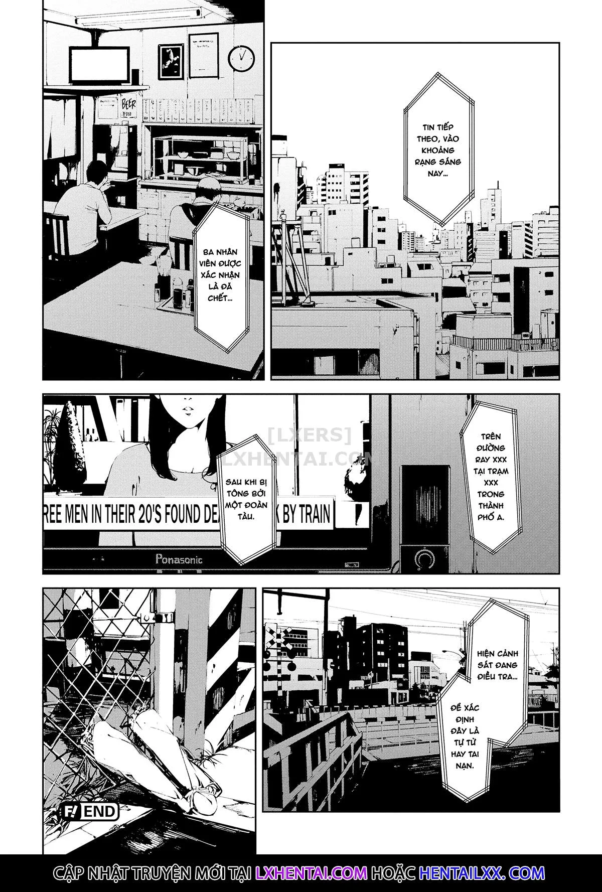 HentaiVN.net - Ảnh 21 - Viewer Discretion Advised [Something is Lurking; Last Train; Princess of the River; The Spider's Web; Stigmatized Property; Yamatsumi; Right Behind You; Baku; The Way Home; Together Forever...] - Chap 8 - Last Train