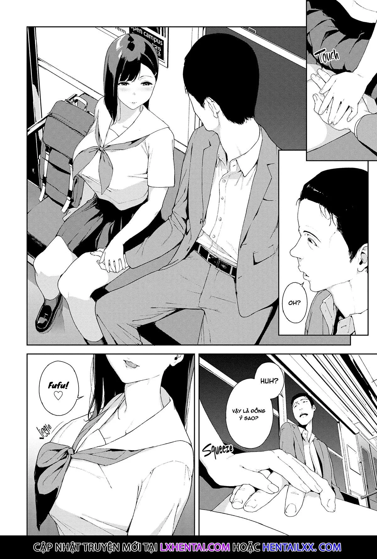 HentaiVN.net - Ảnh 5 - Viewer Discretion Advised [Something is Lurking; Last Train; Princess of the River; The Spider's Web; Stigmatized Property; Yamatsumi; Right Behind You; Baku; The Way Home; Together Forever...] - Chap 8 - Last Train