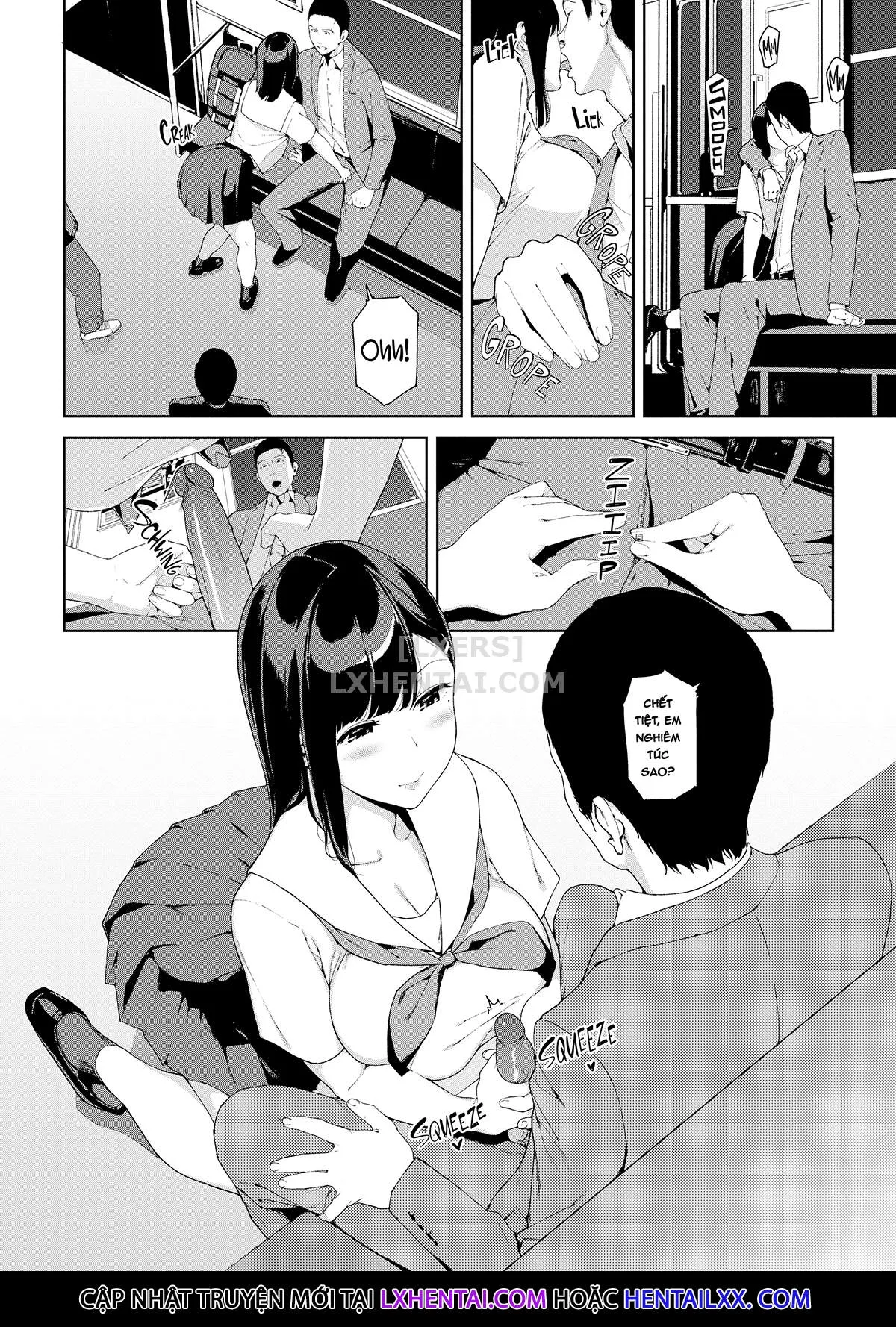 HentaiVN.net - Ảnh 7 - Viewer Discretion Advised [Something is Lurking; Last Train; Princess of the River; The Spider's Web; Stigmatized Property; Yamatsumi; Right Behind You; Baku; The Way Home; Together Forever...] - Chap 8 - Last Train