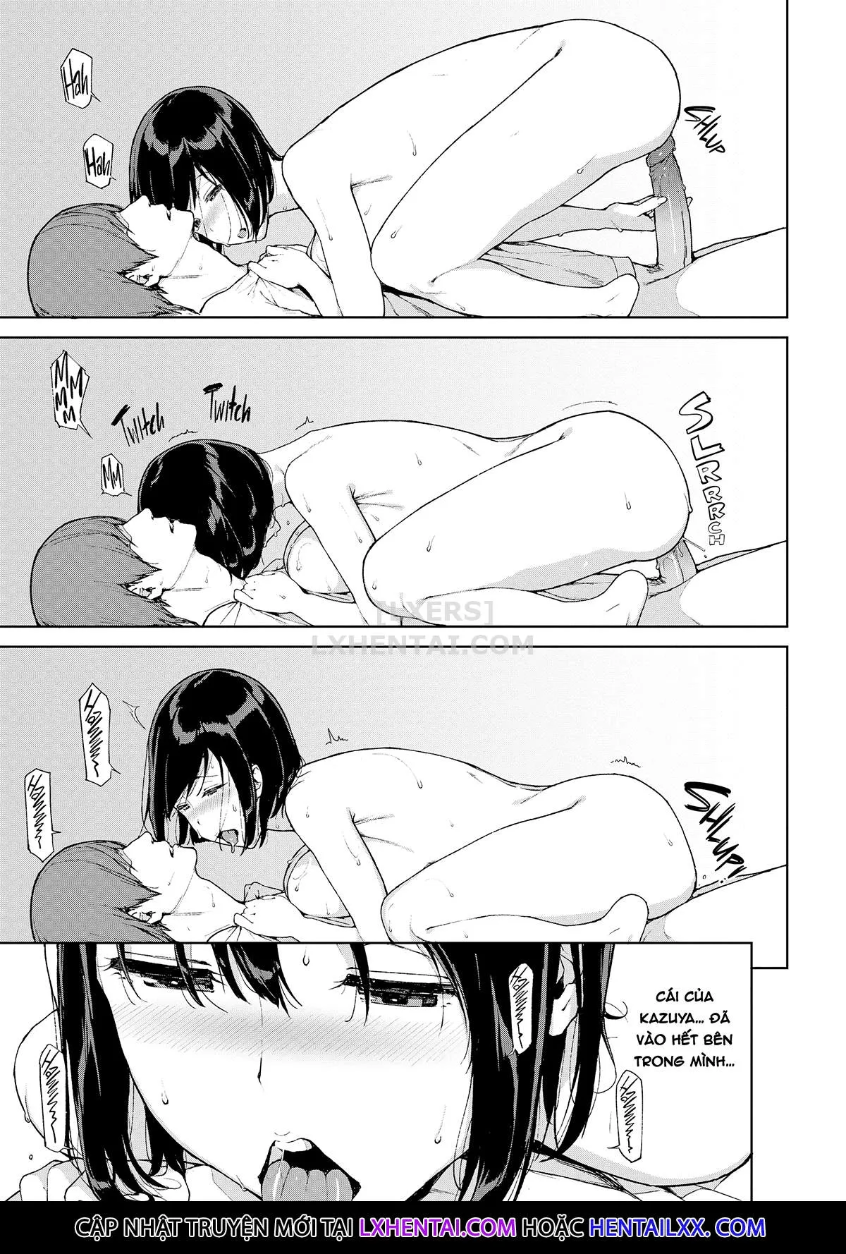 HentaiVN.net - Ảnh 12 - Viewer Discretion Advised [Something is Lurking; Last Train; Princess of the River; The Spider's Web; Stigmatized Property; Yamatsumi; Right Behind You; Baku; The Way Home; Together Forever...] - Chap 9 - Together Forever...