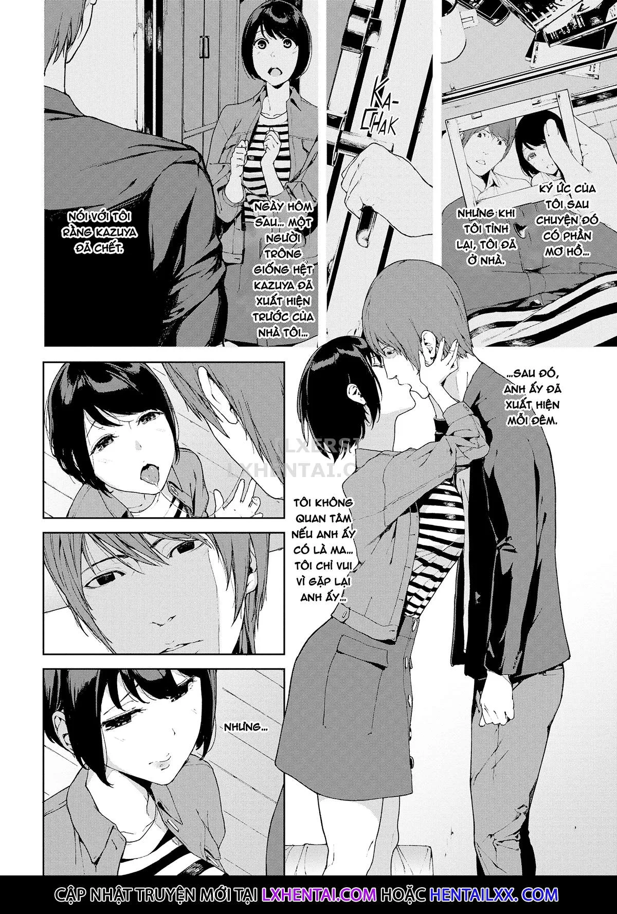 HentaiVN.net - Ảnh 5 - Viewer Discretion Advised [Something is Lurking; Last Train; Princess of the River; The Spider's Web; Stigmatized Property; Yamatsumi; Right Behind You; Baku; The Way Home; Together Forever...] - Chap 9 - Together Forever...