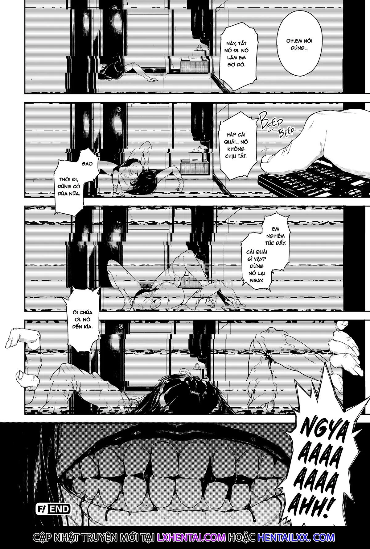 HentaiVN.net - Ảnh 13 - Viewer Discretion Advised [Something is Lurking; Last Train; Princess of the River; The Spider's Web; Stigmatized Property; Yamatsumi; Right Behind You; Baku; The Way Home; Together Forever...] - Chap 10 - Something is Lurking
