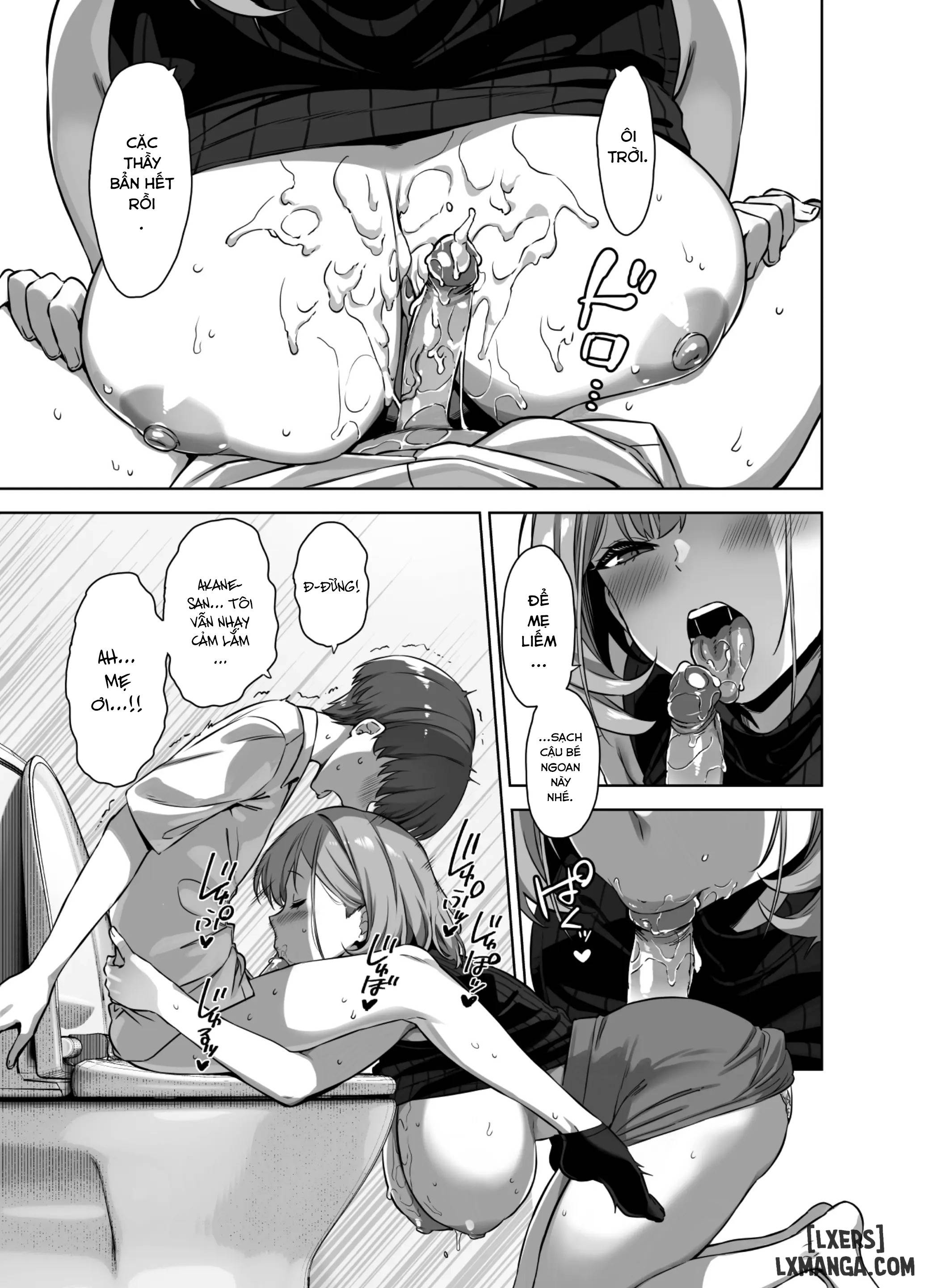 HentaiVN.net - Ảnh 22 - Natsu to Inaka to Yuuwaku shite kuru Dekkai Oshiego 2 - Phần 2