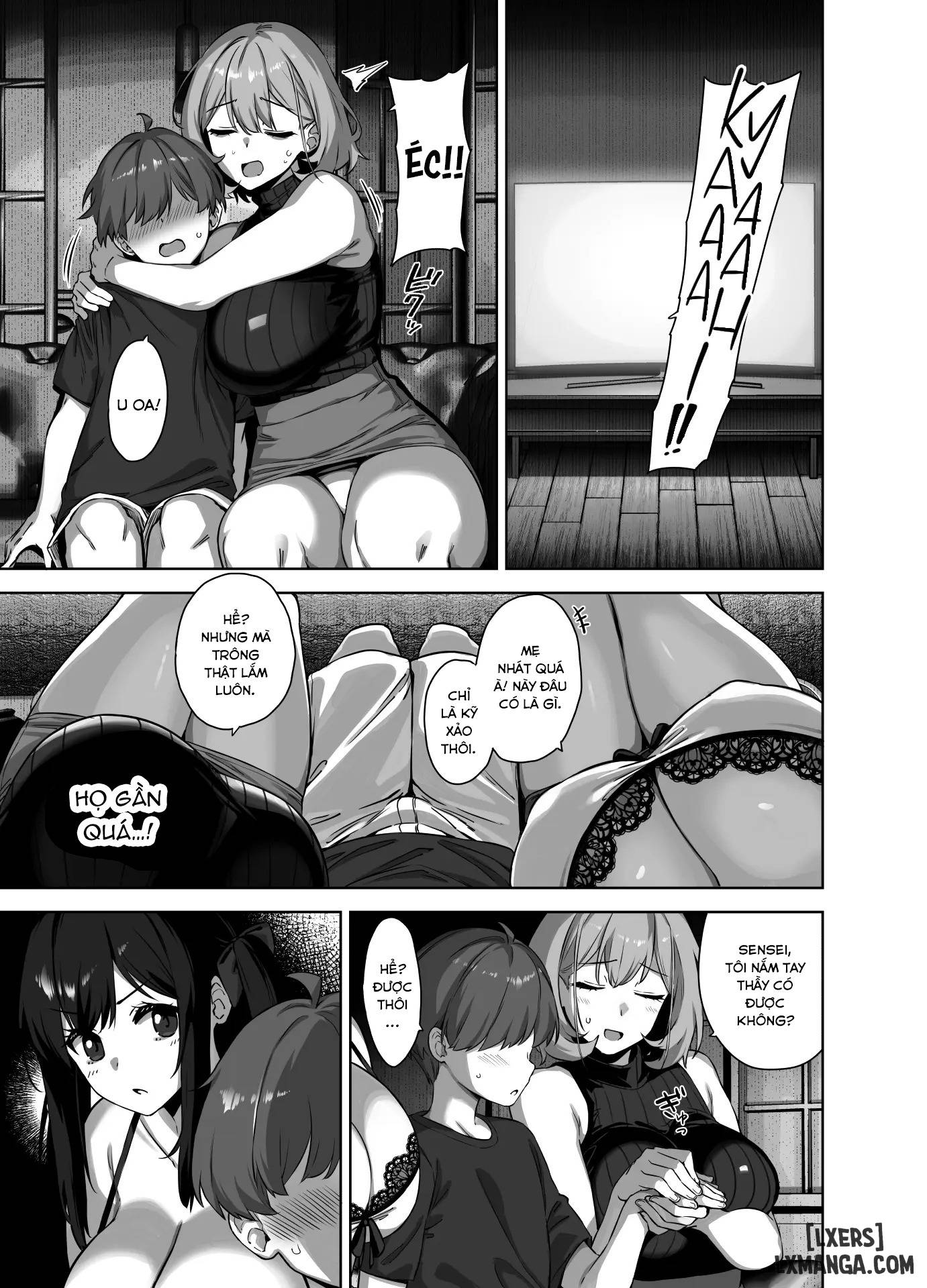 HentaiVN.net - Ảnh 26 - Natsu to Inaka to Yuuwaku shite kuru Dekkai Oshiego 2 - Phần 2