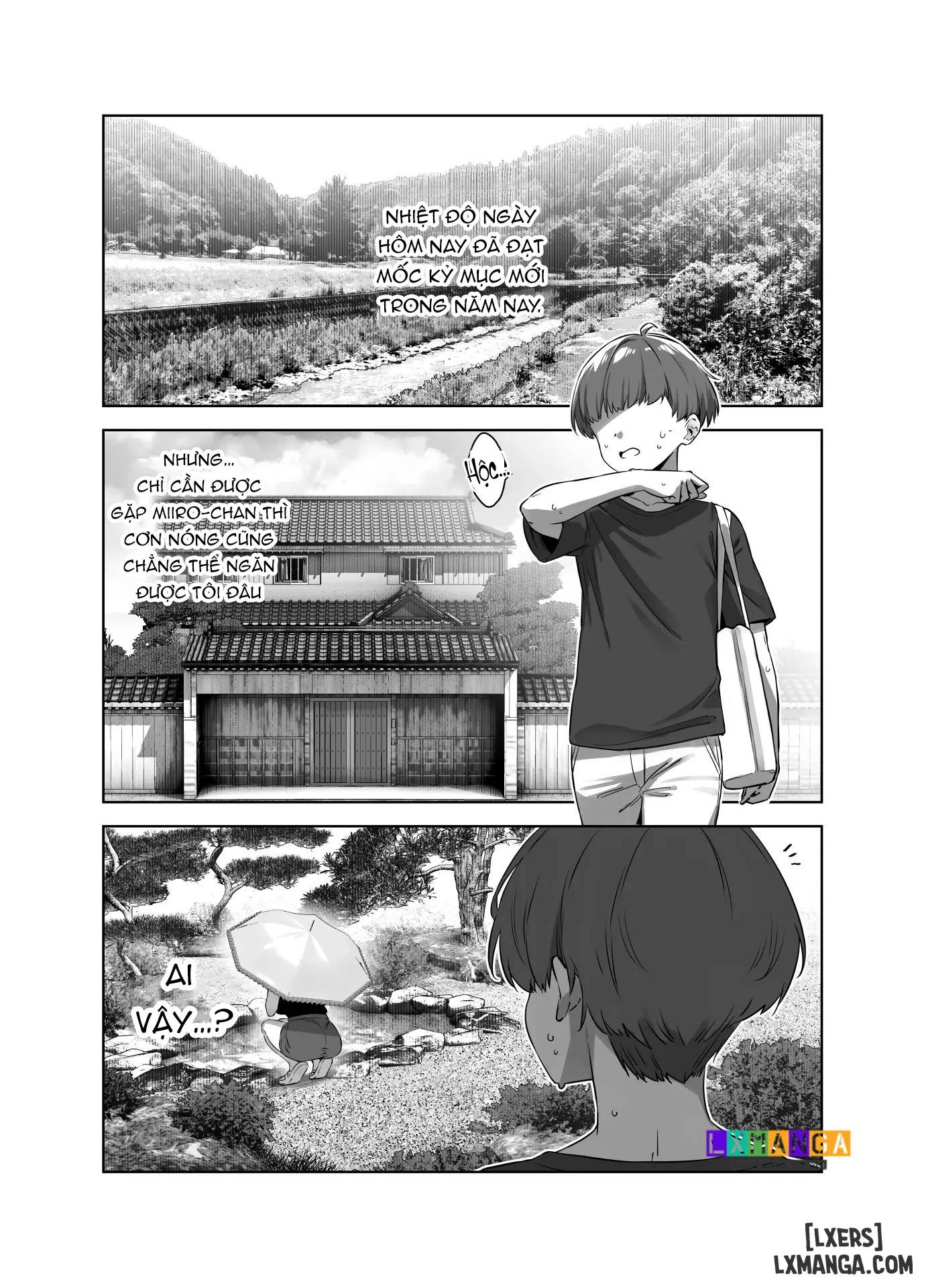 HentaiVN.net - Ảnh 4 - Natsu to Inaka to Yuuwaku shite kuru Dekkai Oshiego 2 - Phần 2