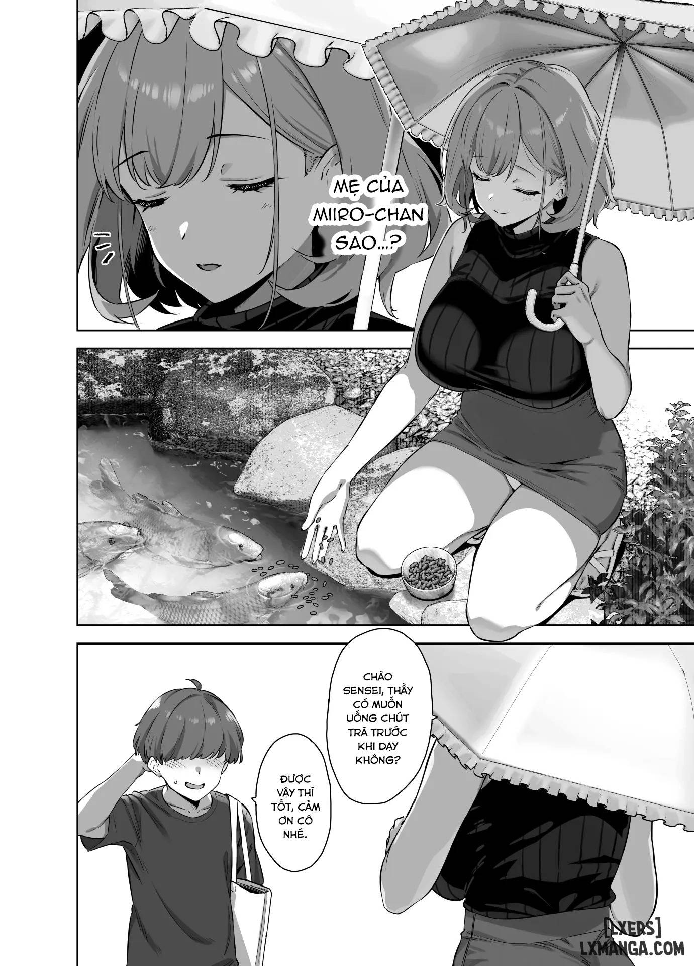 HentaiVN.net - Ảnh 5 - Natsu to Inaka to Yuuwaku shite kuru Dekkai Oshiego 2 - Phần 2