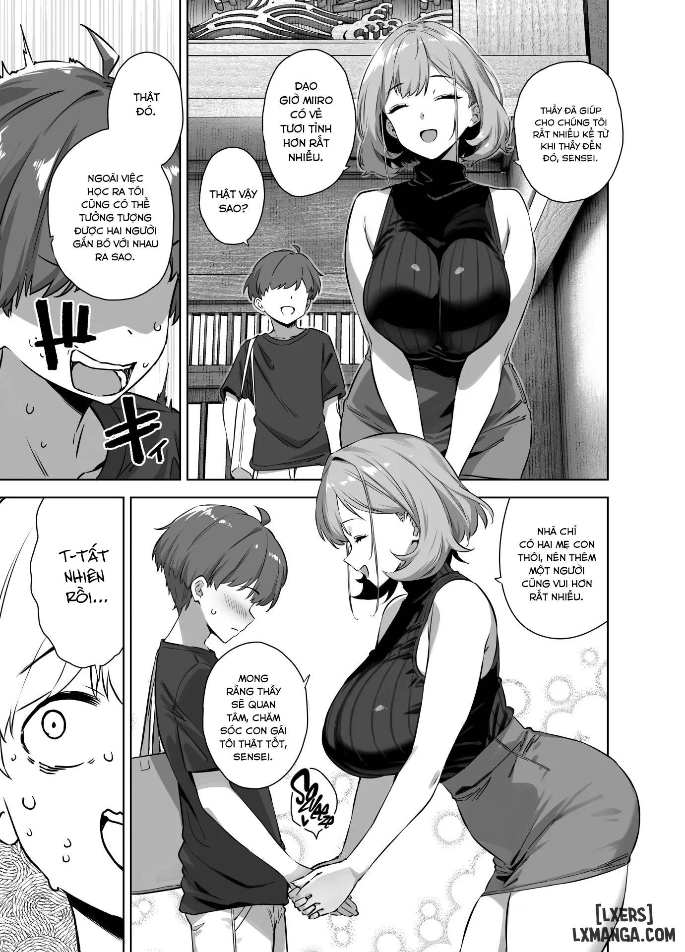 HentaiVN.net - Ảnh 6 - Natsu to Inaka to Yuuwaku shite kuru Dekkai Oshiego 2 - Phần 2