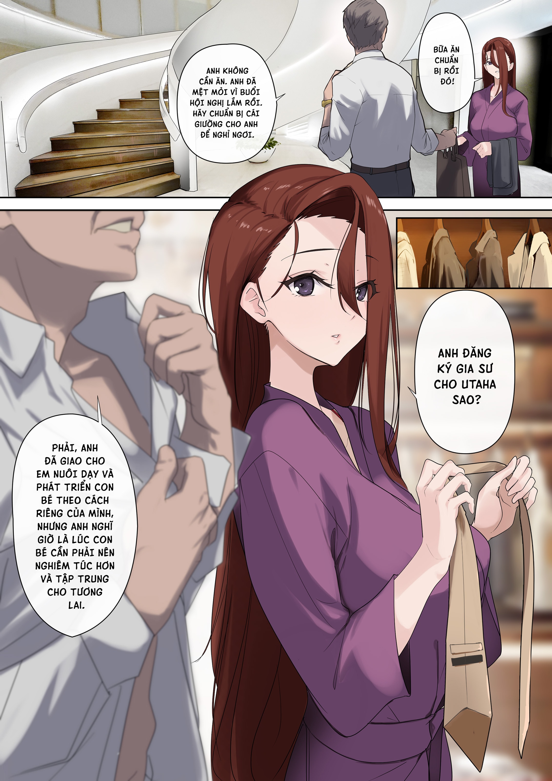 HentaiVN.net - Ảnh 23 - Thầy giáo trai tân và quý bà phu nhân dâm loạn - Chap 1