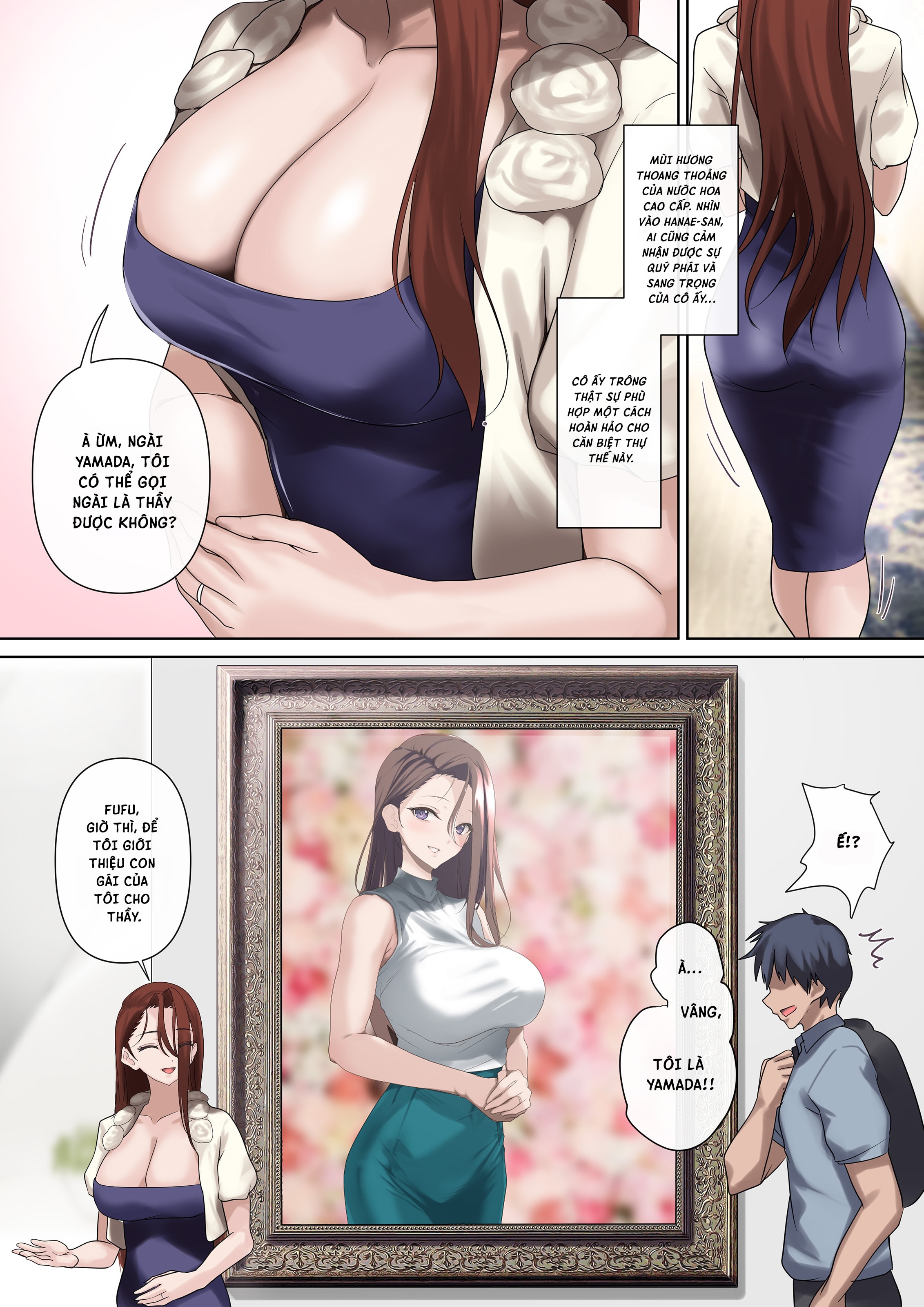 HentaiVN.net - Ảnh 29 - Thầy giáo trai tân và quý bà phu nhân dâm loạn - Chap 1