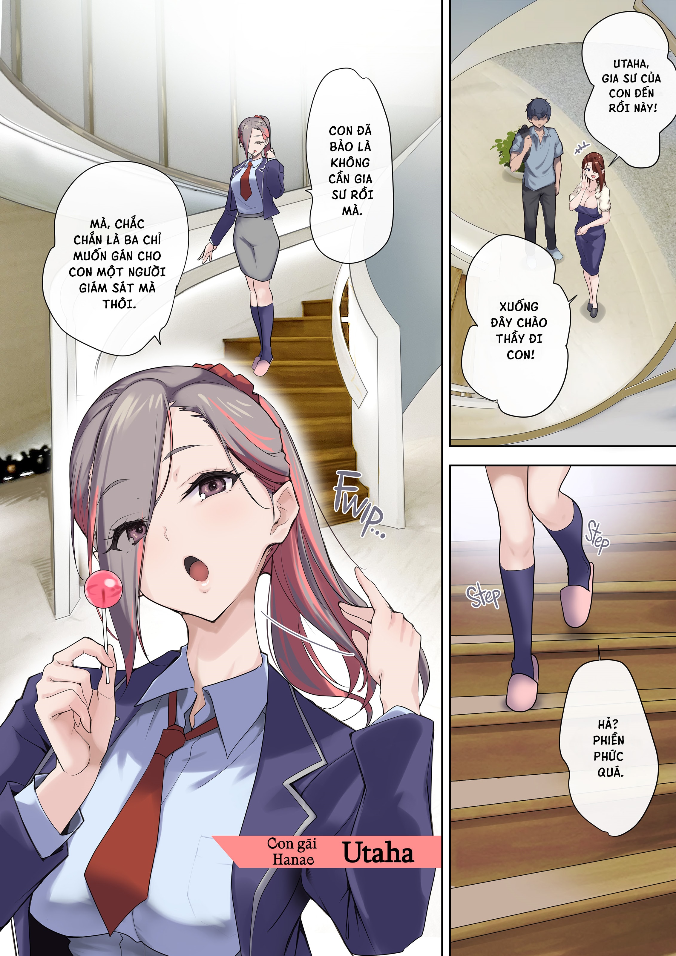 HentaiVN.net - Ảnh 30 - Thầy giáo trai tân và quý bà phu nhân dâm loạn - Chap 1