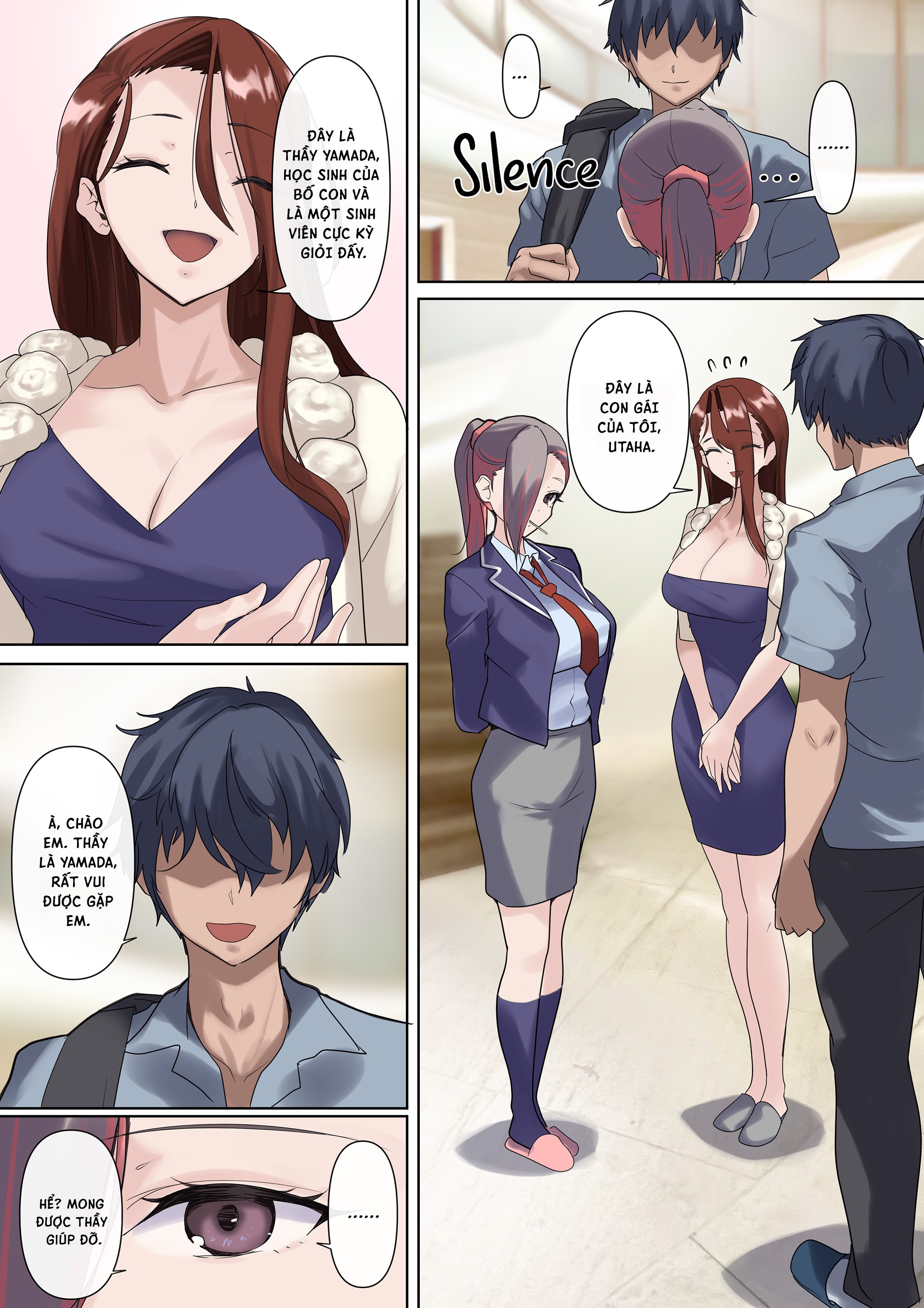 HentaiVN.net - Ảnh 31 - Thầy giáo trai tân và quý bà phu nhân dâm loạn - Chap 1