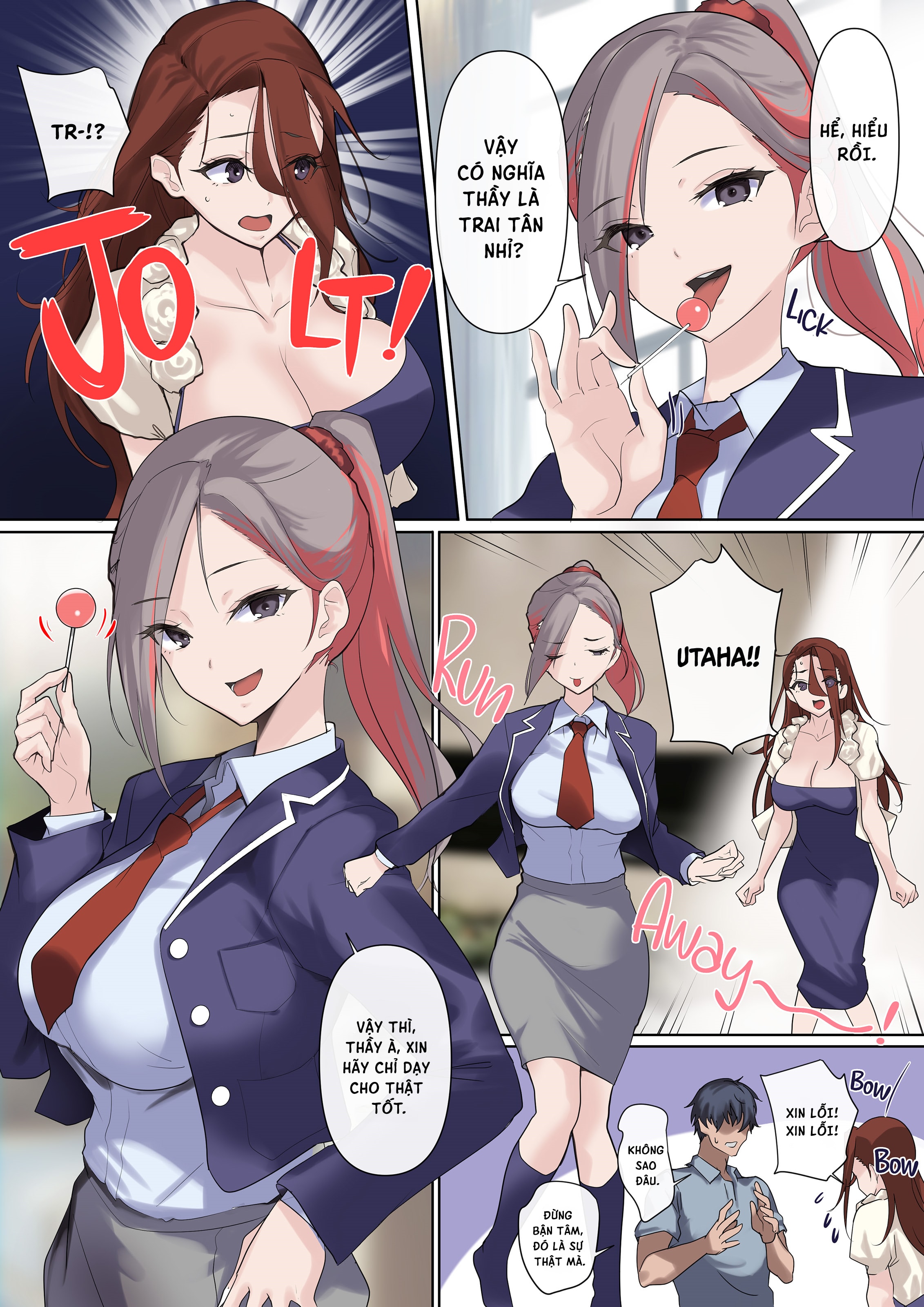 HentaiVN.net - Ảnh 34 - Thầy giáo trai tân và quý bà phu nhân dâm loạn - Chap 1