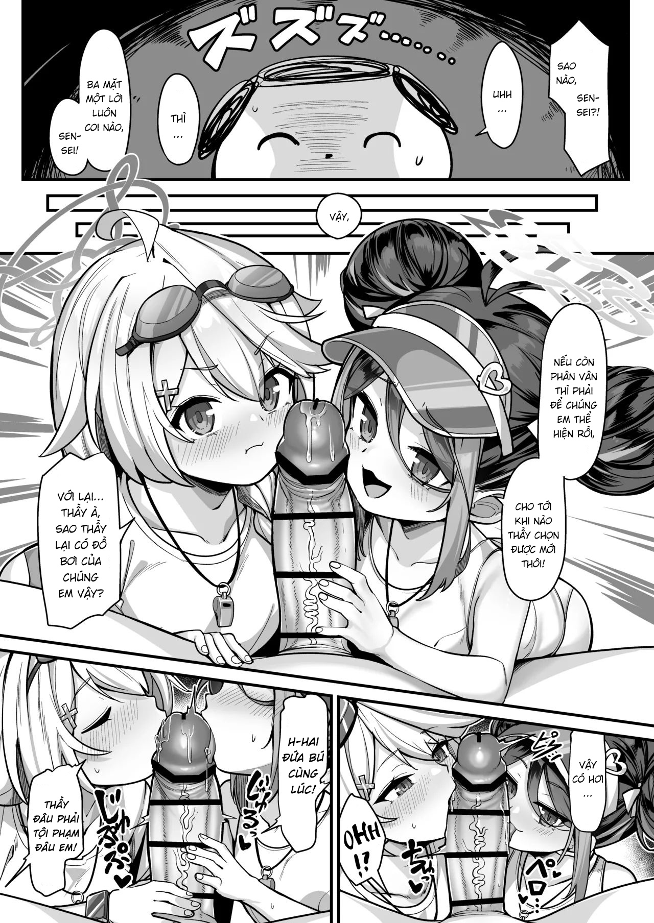HentaiVN.net - Ảnh 24 - Ông can lười gặp ông khầy sếch! Cả ông can hậu đậu nữa - Chap 2: fubủki, kirino và nguyên cái đồn ông can