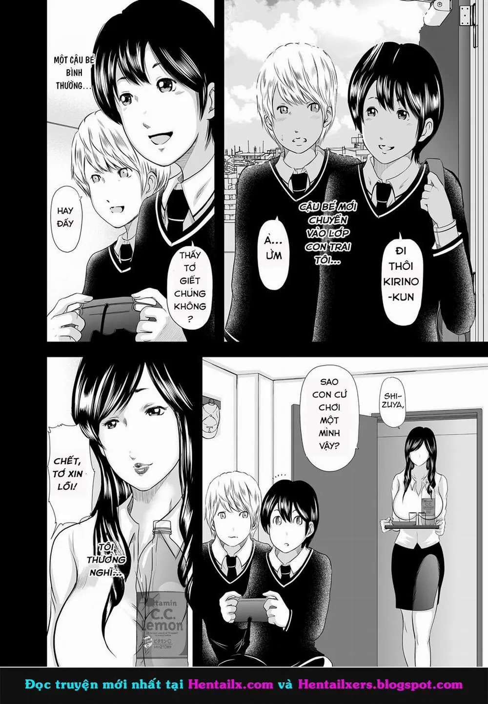 HentaiVN.net - Ảnh 3 - Ikanishite Haha wa Onna o Kaihou Shitaka - Chương 1