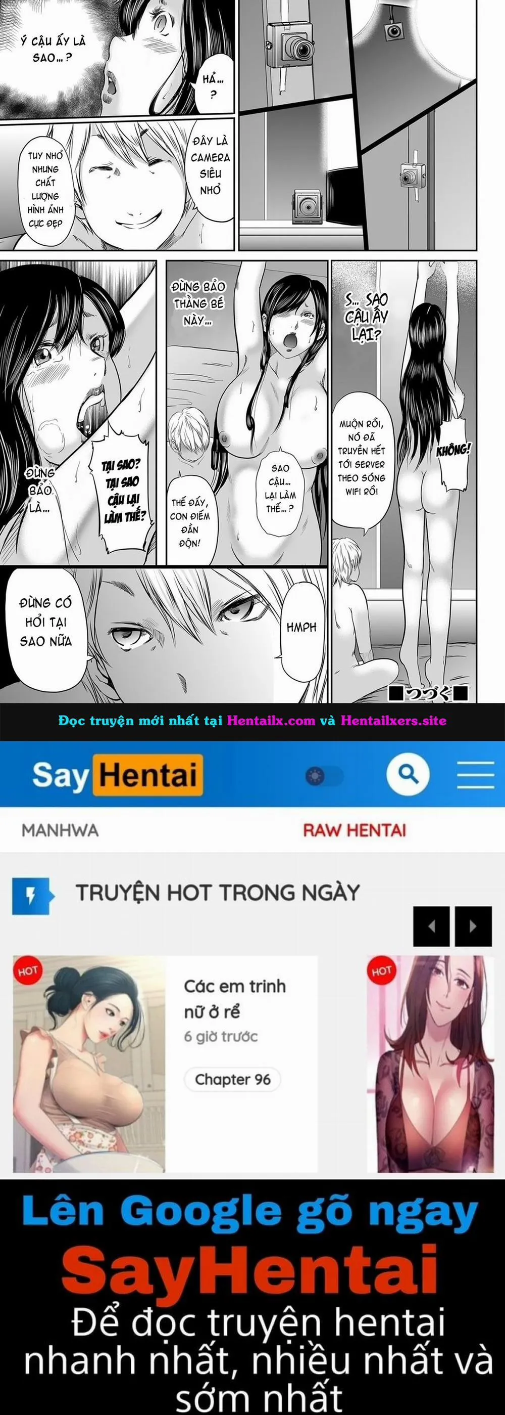 HentaiVN.net - Ảnh 25 - Ikanishite Haha wa Onna o Kaihou Shitaka - Chương 3