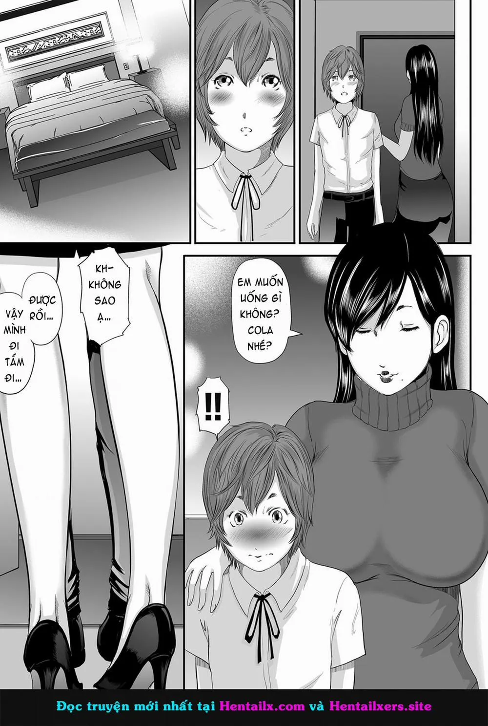 HentaiVN.net - Ảnh 5 - Ikanishite Haha wa Onna o Kaihou Shitaka - Chương 6