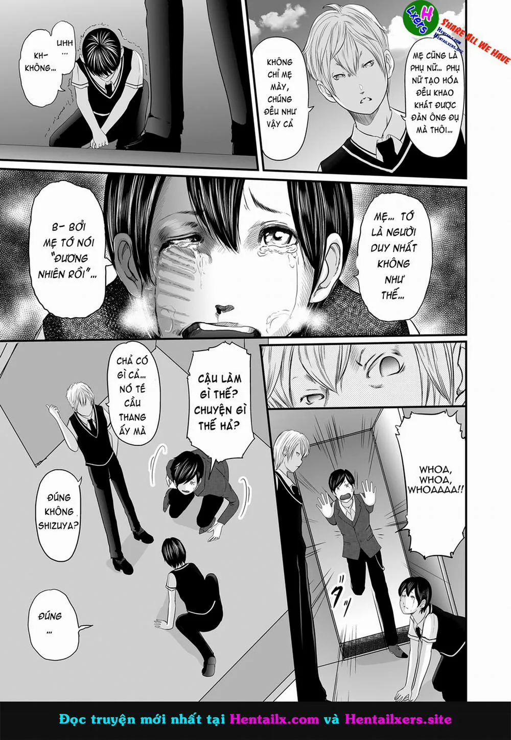 HentaiVN.net - Ảnh 12 - Ikanishite Haha wa Onna o Kaihou Shitaka - Chương 9