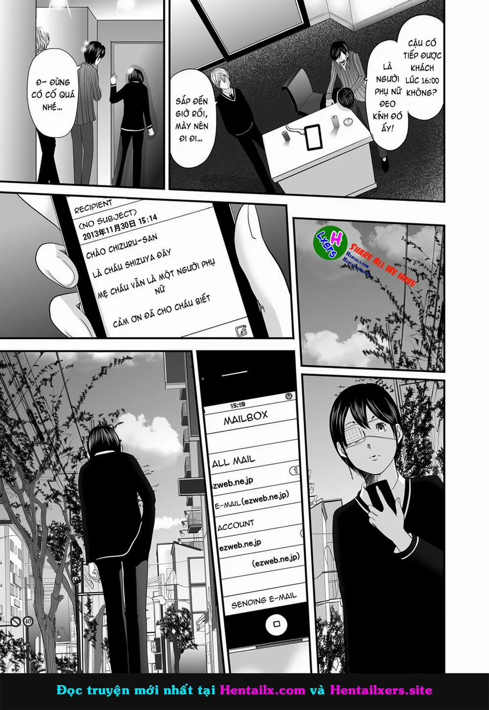 HentaiVN.net - Ảnh 10 - Ikanishite Haha wa Onna o Kaihou Shitaka - Chương 10