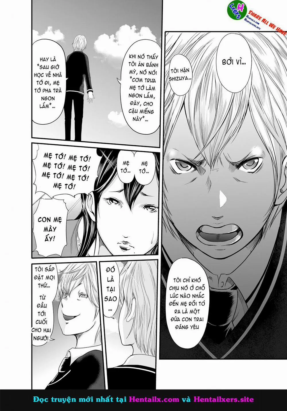 HentaiVN.net - Ảnh 3 - Ikanishite Haha wa Onna o Kaihou Shitaka - Chương 12