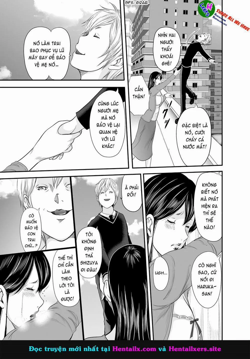 HentaiVN.net - Ảnh 4 - Ikanishite Haha wa Onna o Kaihou Shitaka - Chương 12