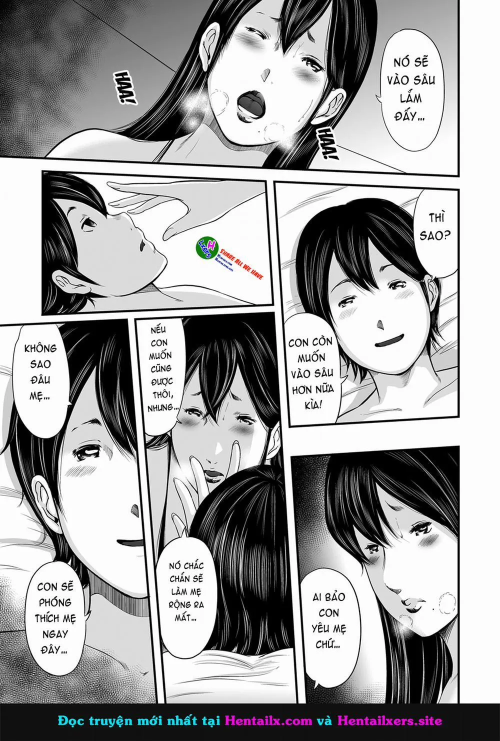 HentaiVN.net - Ảnh 18 - Ikanishite Haha wa Onna o Kaihou Shitaka - Chương 13