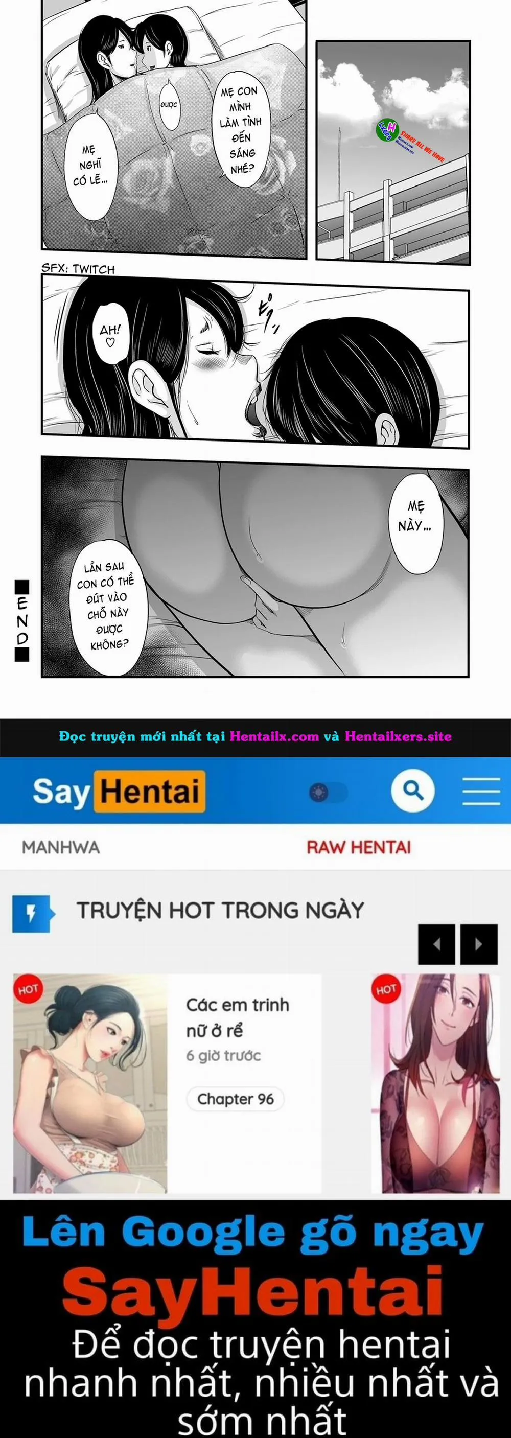 HentaiVN.net - Ảnh 25 - Ikanishite Haha wa Onna o Kaihou Shitaka - Chương 13