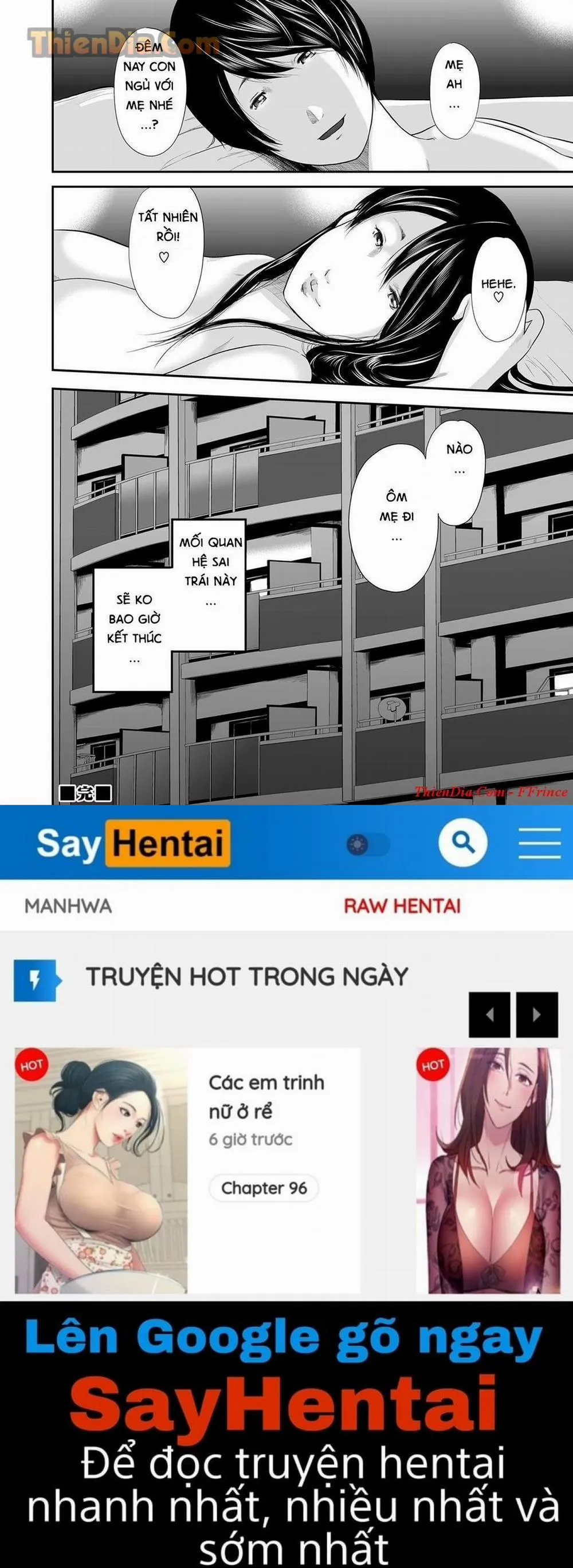 HentaiVN.net - Ảnh 21 - Ikanishite Haha wa Onna o Kaihou Shitaka - Chương 15 END