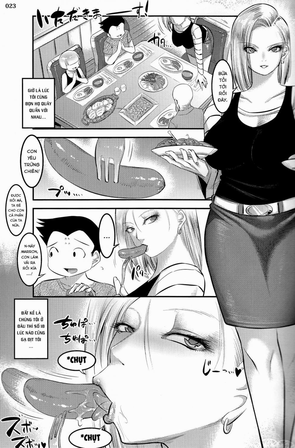 HentaiVN.net - Ảnh 22 - 18-gou ni Mainichi Muriyari Semen Shiboritorareru Hon (Dragon Ball Z) [A Book About Getting Your Semen Forcibly Squeezed Out By No. 18 Every Single Day] - Oneshot