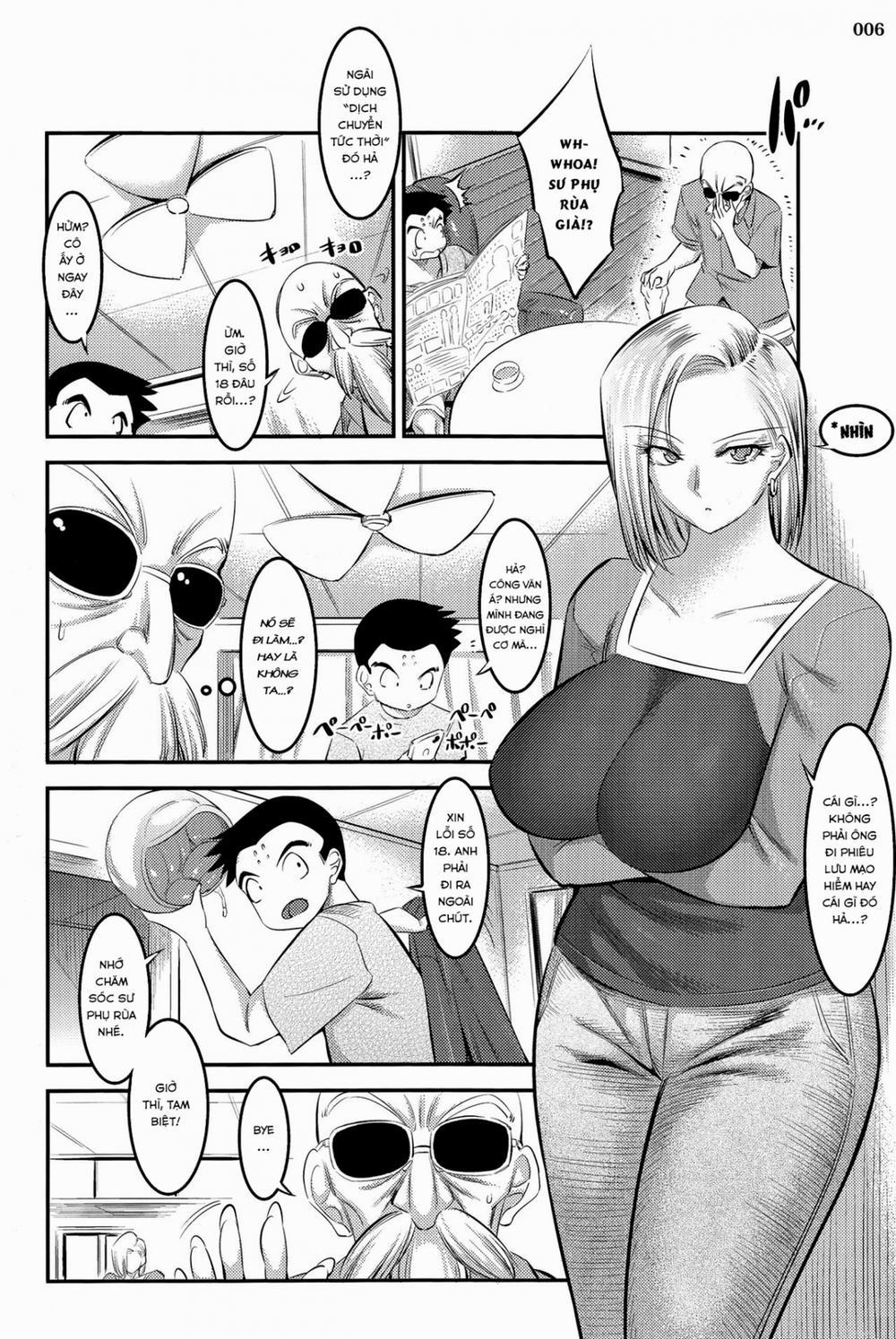 HentaiVN.net - Ảnh 5 - 18-gou ni Mainichi Muriyari Semen Shiboritorareru Hon (Dragon Ball Z) [A Book About Getting Your Semen Forcibly Squeezed Out By No. 18 Every Single Day] - Oneshot