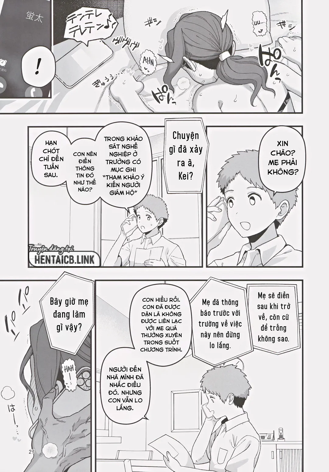 HentaiVN.net - Ảnh 29 - Một người mẹ và người lạ được chọn để chống lại tỷ lệ sinh giảm - Oneshot