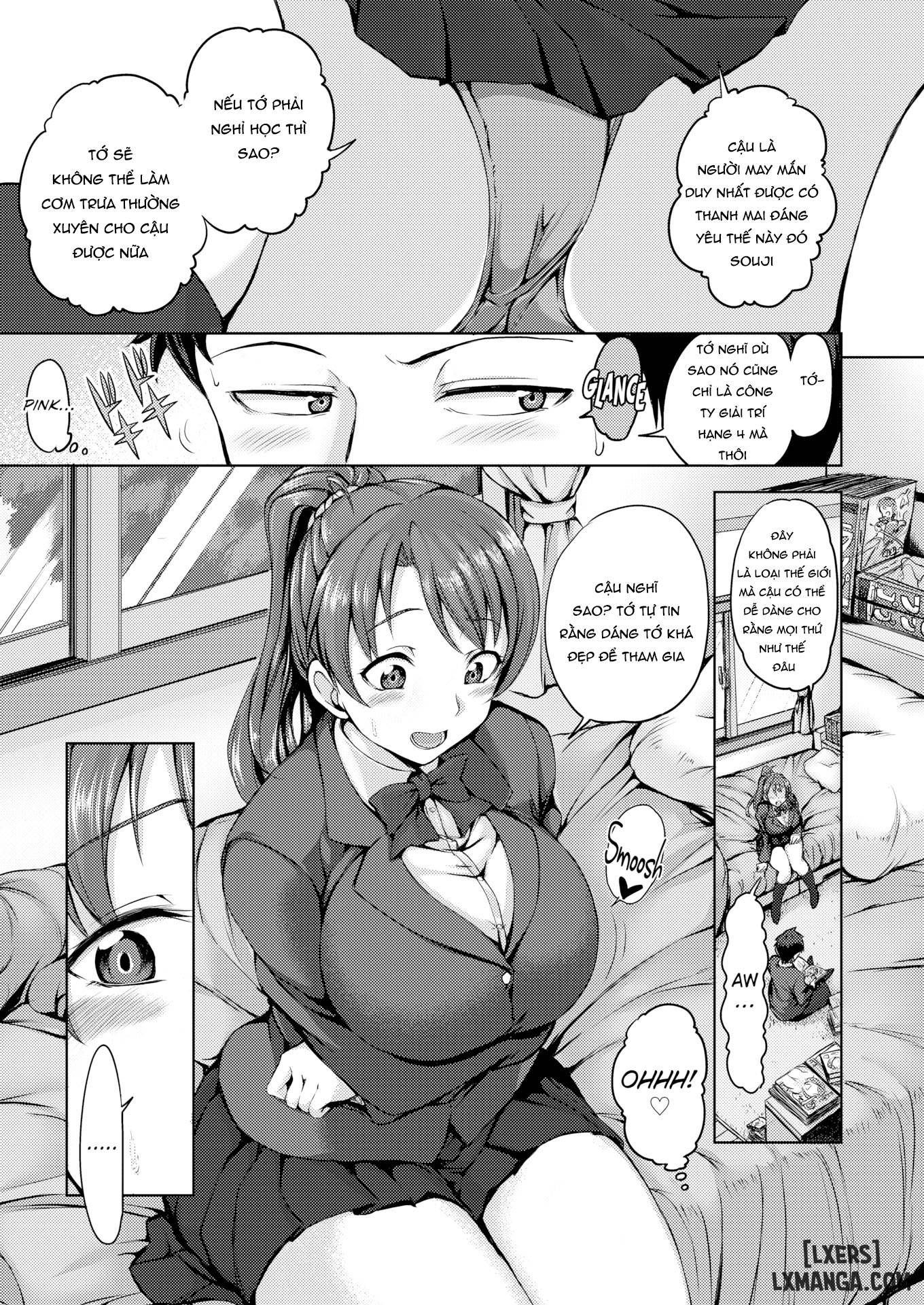 HentaiVN.net - Ảnh 3 - Phía sau một cô gái [Girlfriend next door] - Oneshot