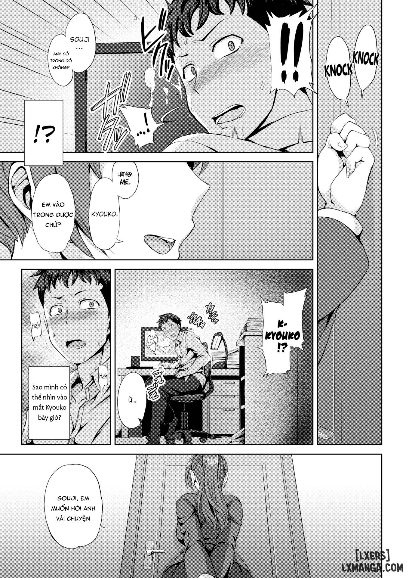 HentaiVN.net - Ảnh 39 - Phía sau một cô gái [Girlfriend next door] - Oneshot