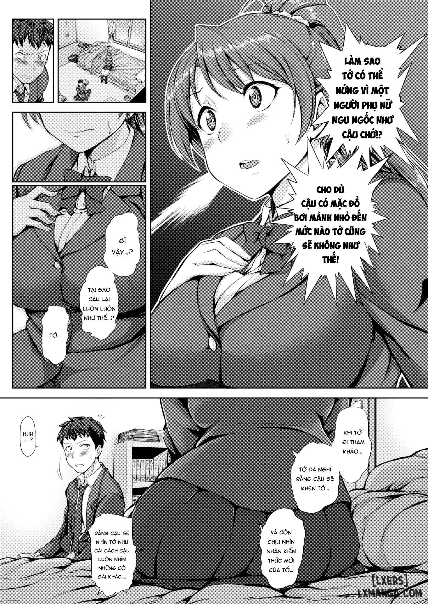 HentaiVN.net - Ảnh 7 - Phía sau một cô gái [Girlfriend next door] - Oneshot