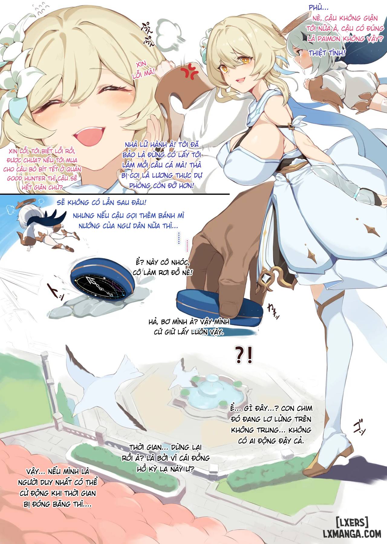 HentaiVN.net - Ảnh 4 - Làm tình khi thời gian đóng băng. - Oneshot.