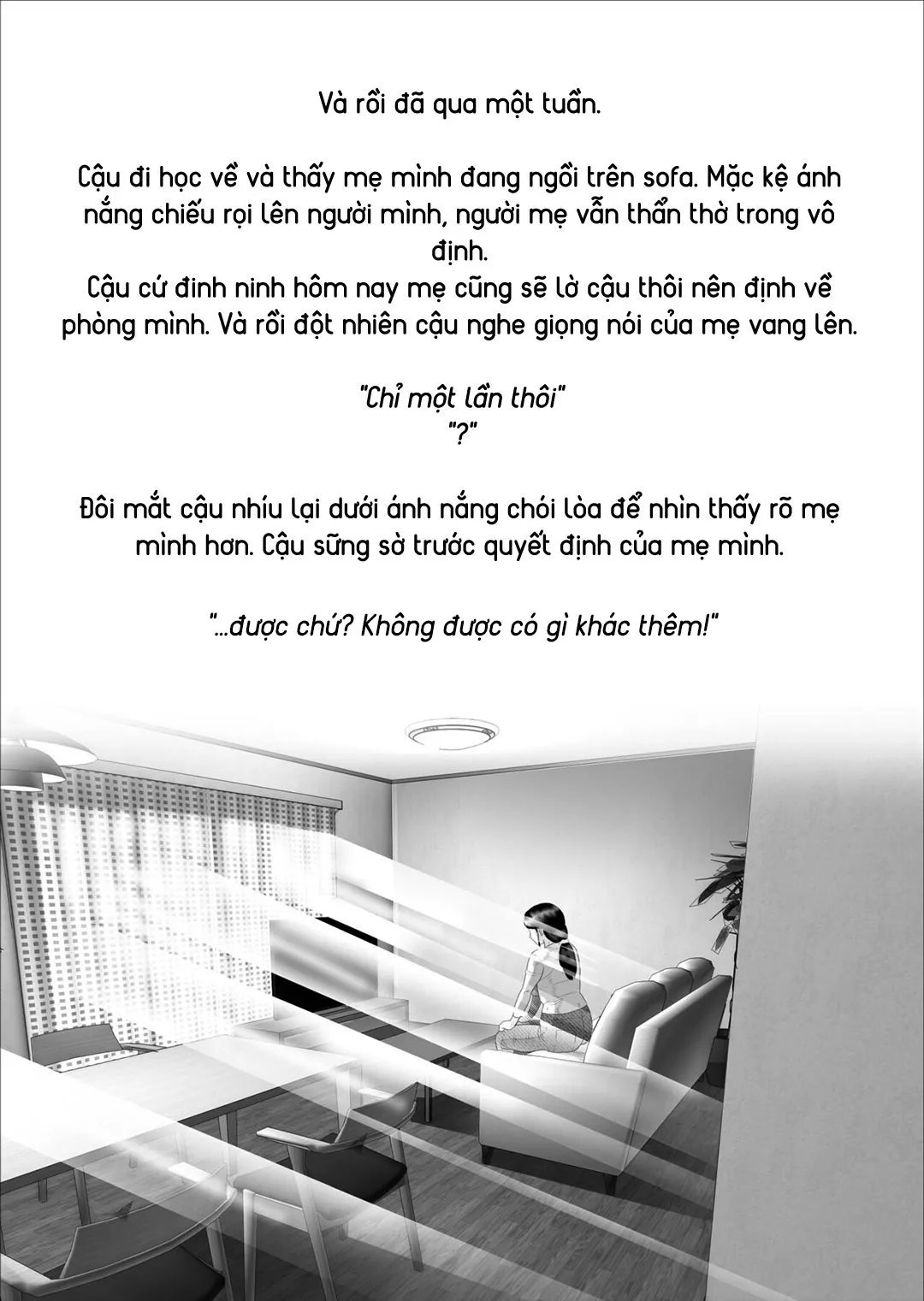 HentaiVN.net - Ảnh 15 - Cách mà tôi có mối quan hệ như vầy với mẹ mình [Boku Ga Okasanto Konna Koto Ni Natchau Hanashi; The Story Of How I Wound Up Like This With My Mother] - Mở đầu