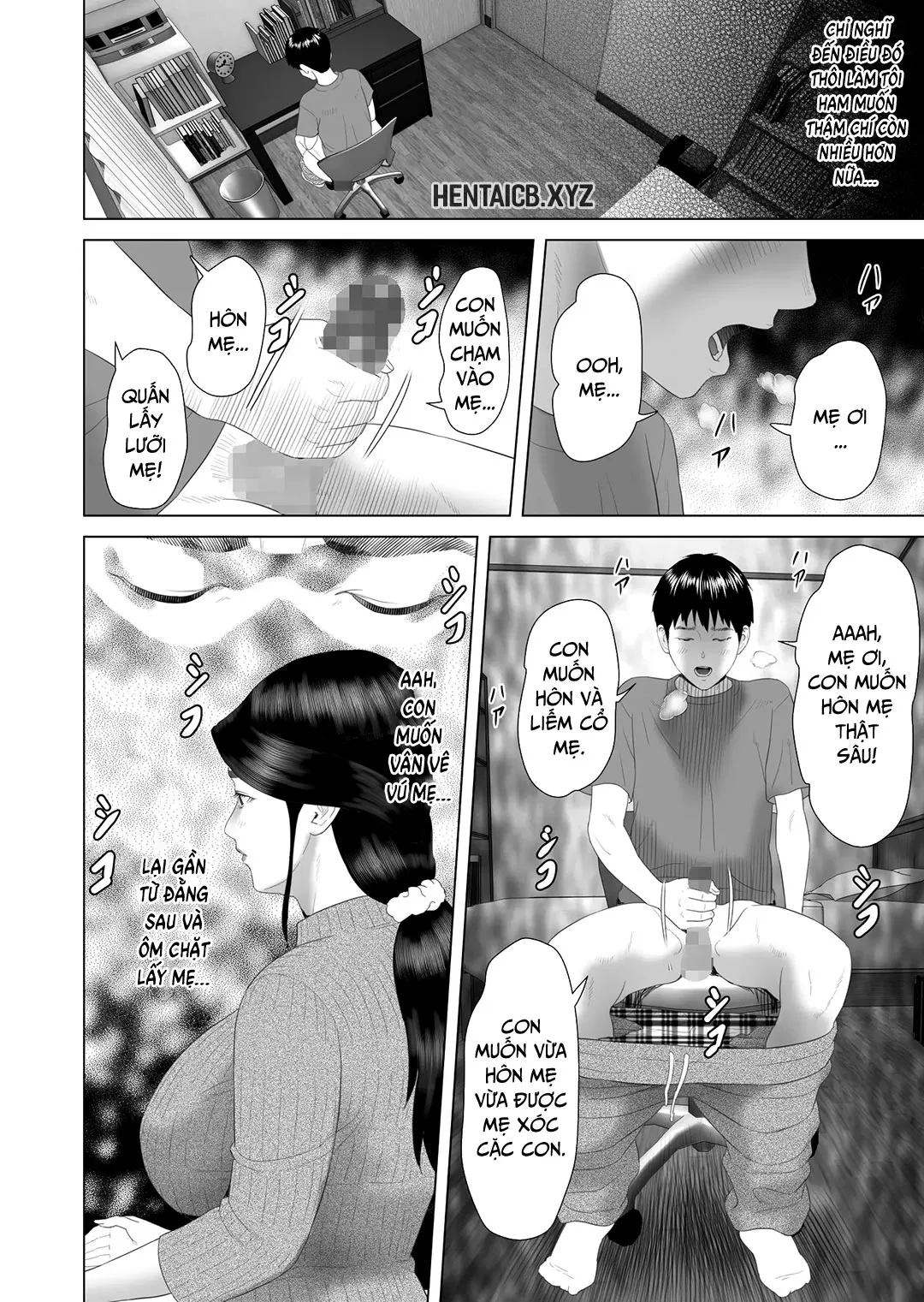 HentaiVN.net - Ảnh 13 - Cách mà tôi có mối quan hệ như vầy với mẹ mình [Boku Ga Okasanto Konna Koto Ni Natchau Hanashi; The Story Of How I Wound Up Like This With My Mother] - Chap 3