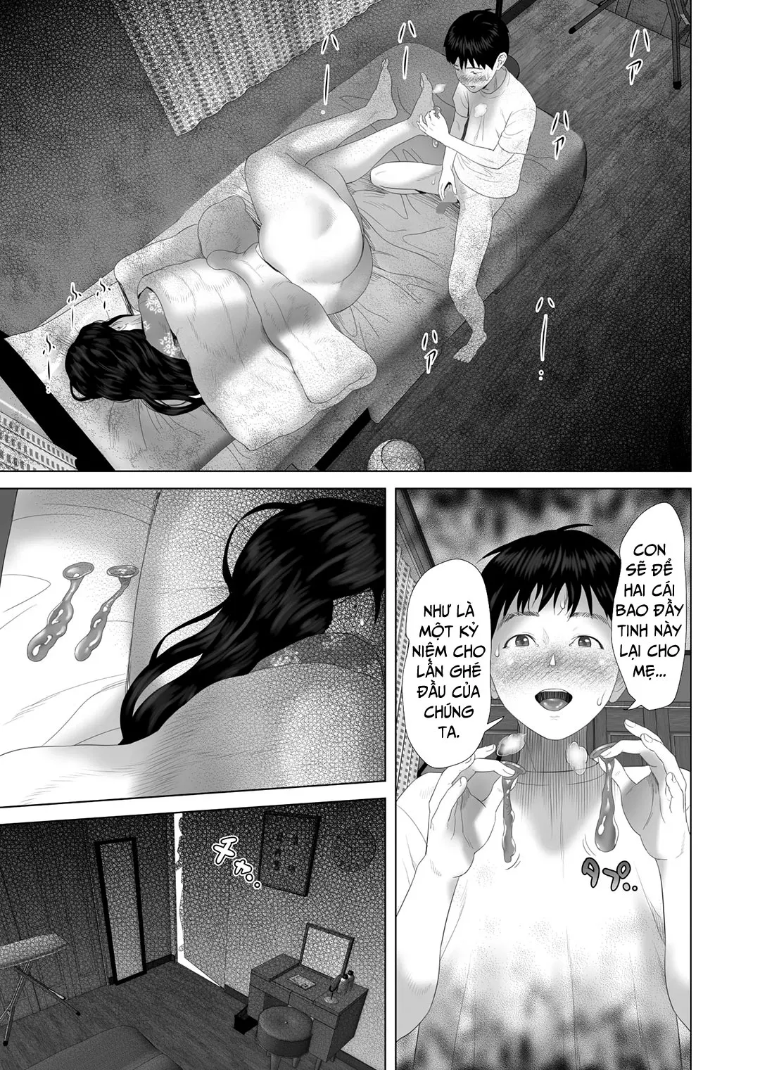 HentaiVN.net - Ảnh 48 - Cách mà tôi có mối quan hệ như vầy với mẹ mình [Boku Ga Okasanto Konna Koto Ni Natchau Hanashi; The Story Of How I Wound Up Like This With My Mother] - Chap 3