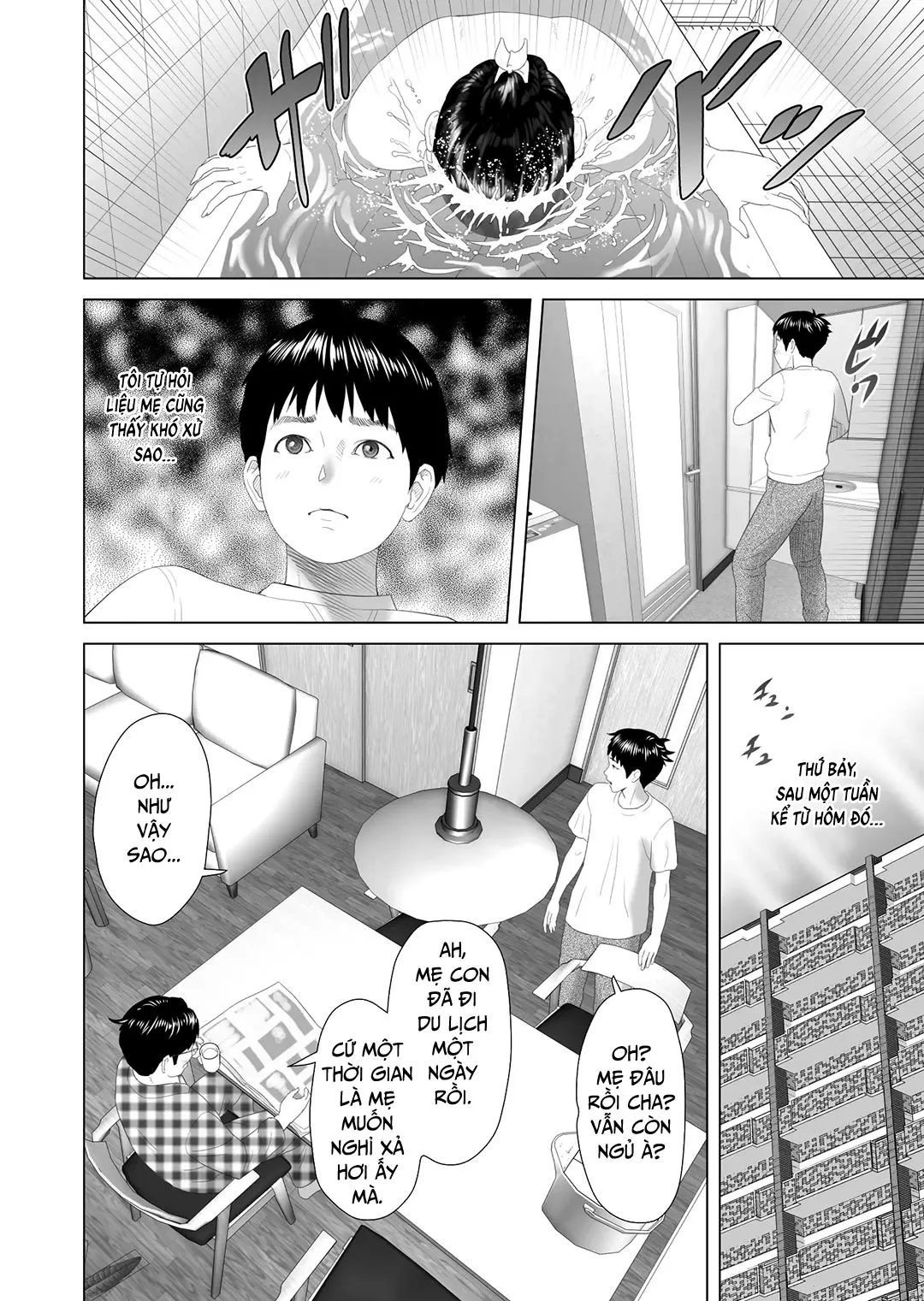 HentaiVN.net - Ảnh 7 - Cách mà tôi có mối quan hệ như vầy với mẹ mình [Boku Ga Okasanto Konna Koto Ni Natchau Hanashi; The Story Of How I Wound Up Like This With My Mother] - Chap 3