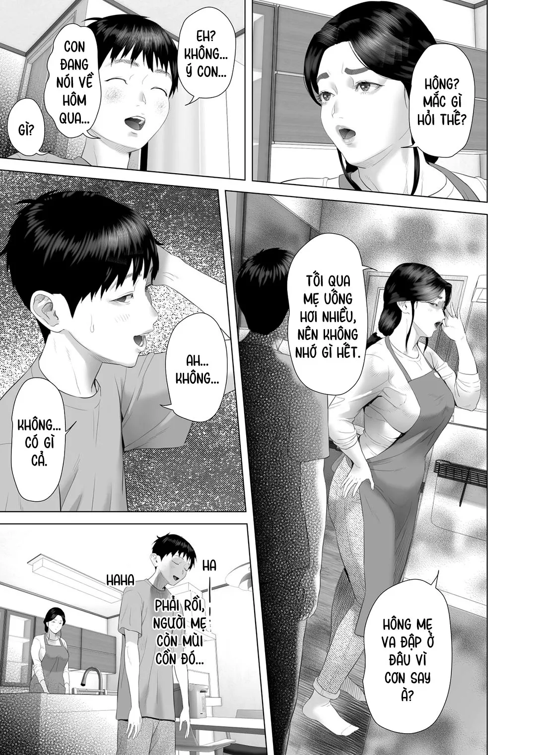 HentaiVN.net - Ảnh 44 - Cách mà tôi có mối quan hệ như vầy với mẹ mình [Boku Ga Okasanto Konna Koto Ni Natchau Hanashi; The Story Of How I Wound Up Like This With My Mother] - Chap 4
