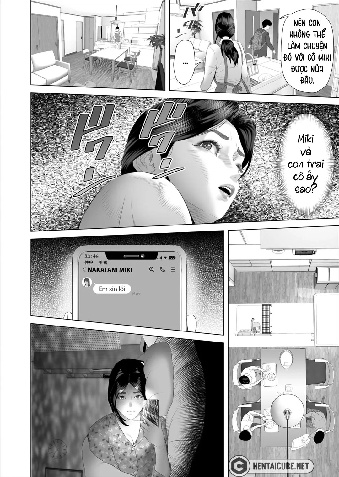 HentaiVN.net - Ảnh 15 - Cách mà tôi có mối quan hệ như vầy với mẹ mình [Boku Ga Okasanto Konna Koto Ni Natchau Hanashi; The Story Of How I Wound Up Like This With My Mother] - Chap 5