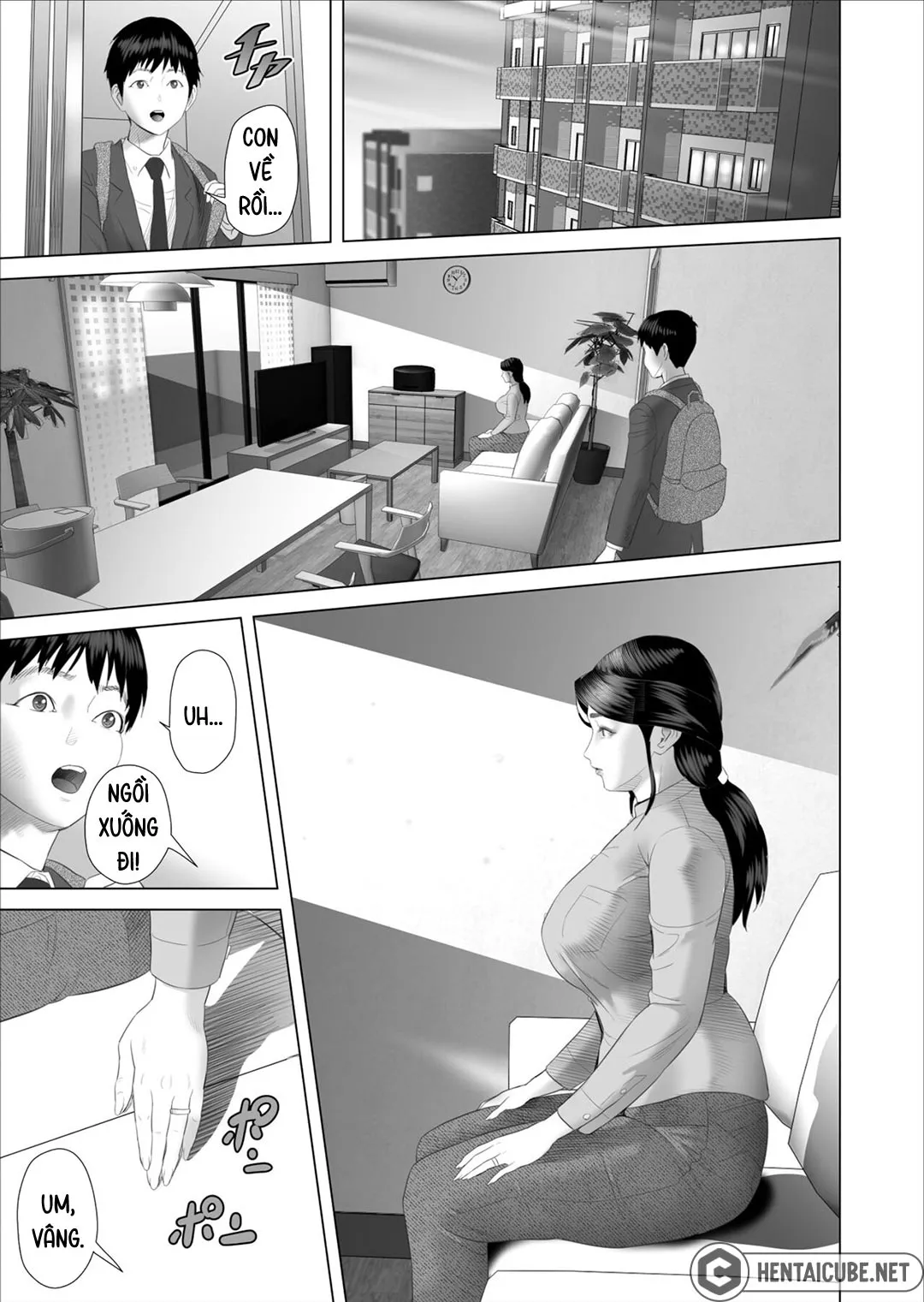 HentaiVN.net - Ảnh 20 - Cách mà tôi có mối quan hệ như vầy với mẹ mình [Boku Ga Okasanto Konna Koto Ni Natchau Hanashi; The Story Of How I Wound Up Like This With My Mother] - Chap 5