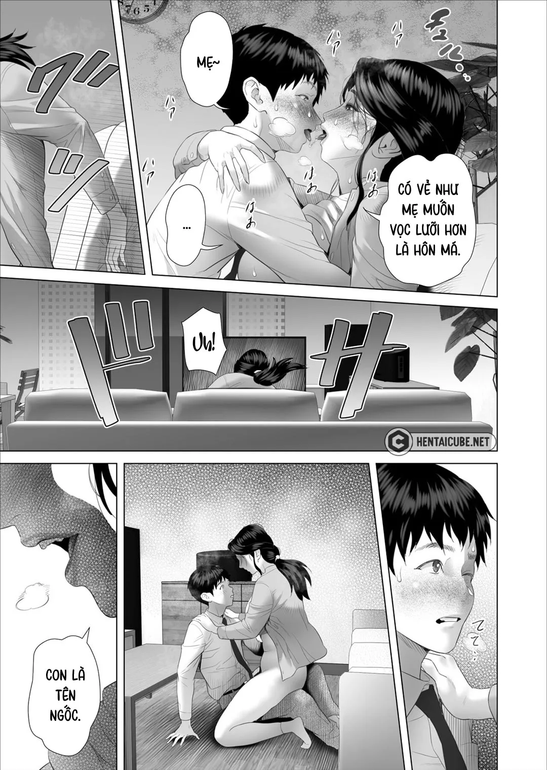 HentaiVN.net - Ảnh 42 - Cách mà tôi có mối quan hệ như vầy với mẹ mình [Boku Ga Okasanto Konna Koto Ni Natchau Hanashi; The Story Of How I Wound Up Like This With My Mother] - Chap 5