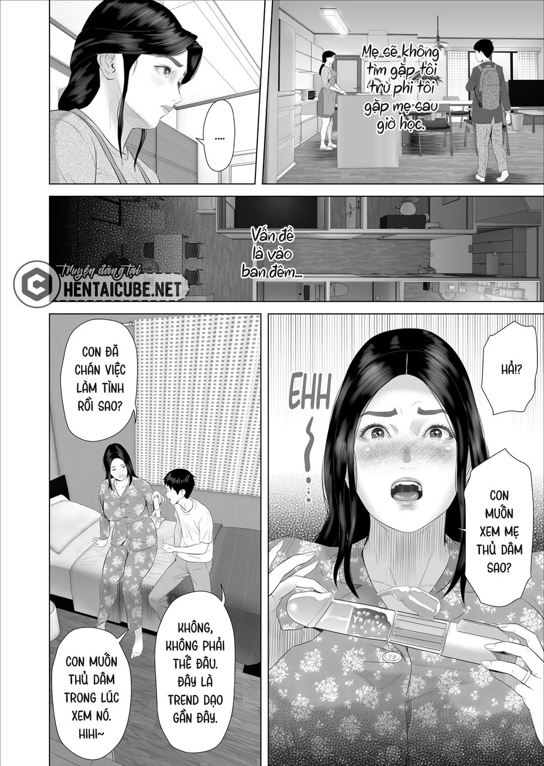 HentaiVN.net - Ảnh 15 - Cách mà tôi có mối quan hệ như vầy với mẹ mình [Boku Ga Okasanto Konna Koto Ni Natchau Hanashi; The Story Of How I Wound Up Like This With My Mother] - Chap 7