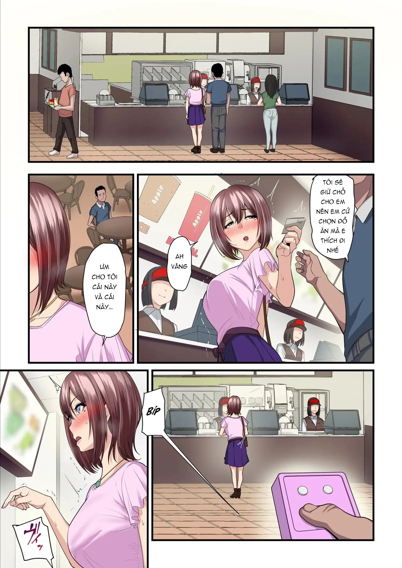 HentaiVN.net - Ảnh 33 - Kaede-chan và Bố đường [akokatsu Oji-san to Kaede-chan] - Chap 1