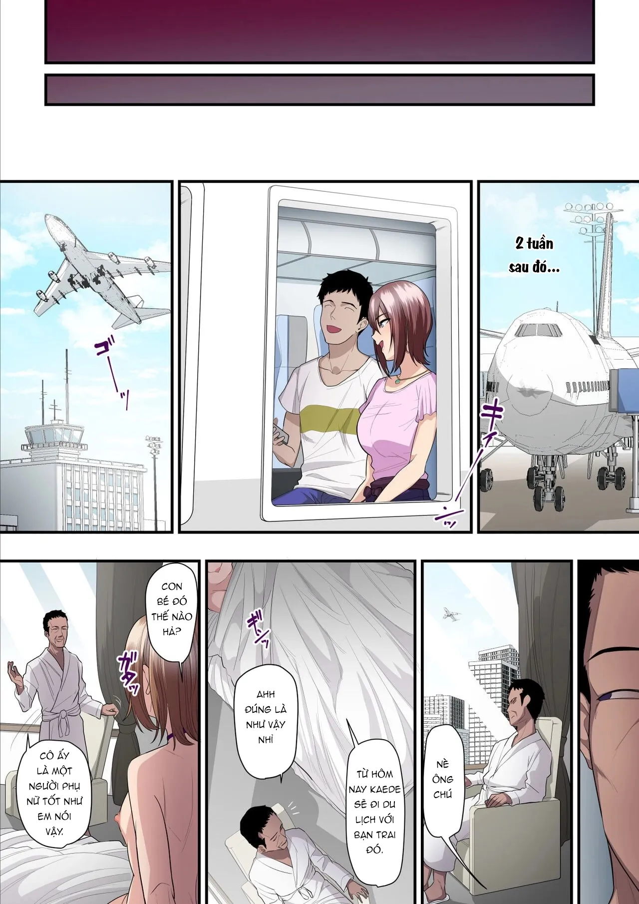 HentaiVN.net - Ảnh 59 - Kaede-chan và Bố đường [akokatsu Oji-san to Kaede-chan] - Chap 1
