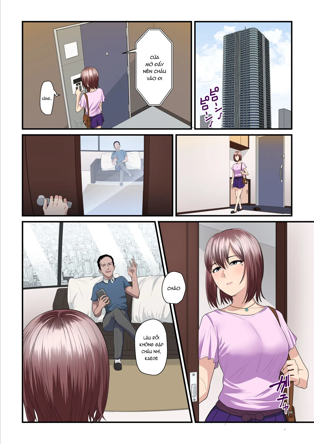 HentaiVN.net - Ảnh 22 - Kaede-chan và Bố đường [akokatsu Oji-san to Kaede-chan] - Chap 2