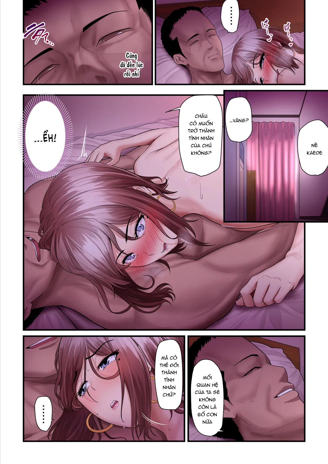 HentaiVN.net - Ảnh 48 - Kaede-chan và Bố đường [akokatsu Oji-san to Kaede-chan] - Chap 2