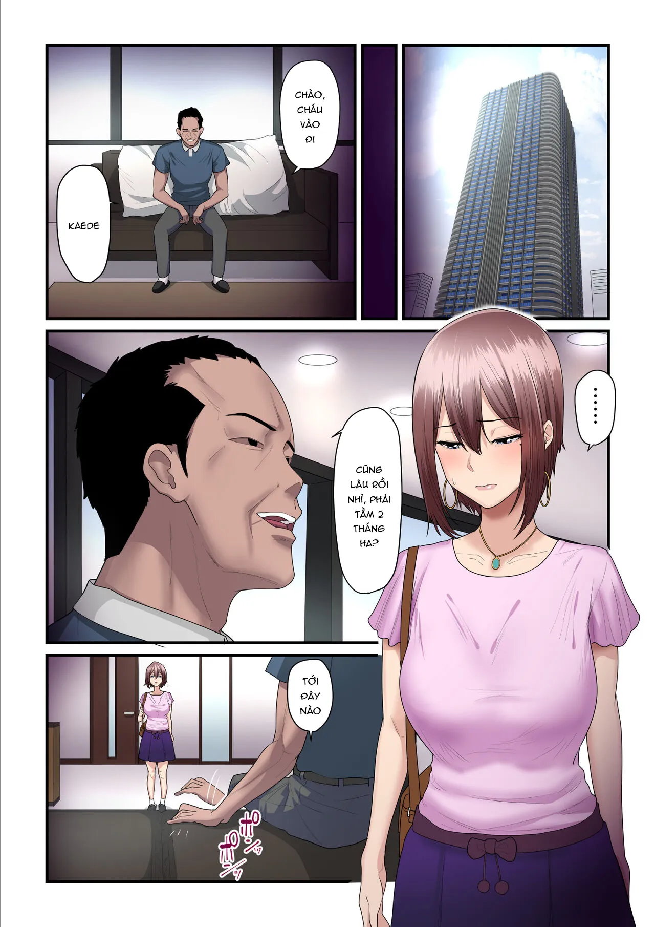HentaiVN.net - Ảnh 65 - Kaede-chan và Bố đường [akokatsu Oji-san to Kaede-chan] - Chap 2