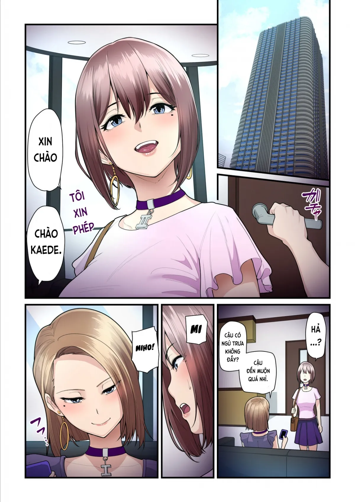 HentaiVN.net - Ảnh 15 - Kaede-chan và Bố đường [akokatsu Oji-san to Kaede-chan] - Chap 3.1