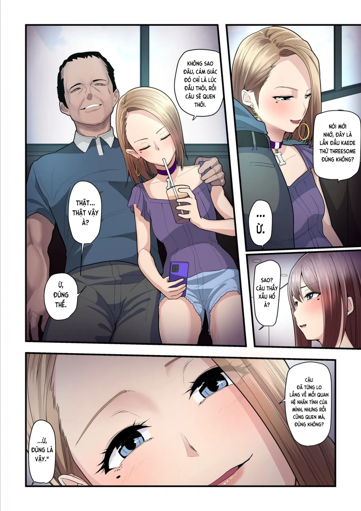 HentaiVN.net - Ảnh 17 - Kaede-chan và Bố đường [akokatsu Oji-san to Kaede-chan] - Chap 3.1